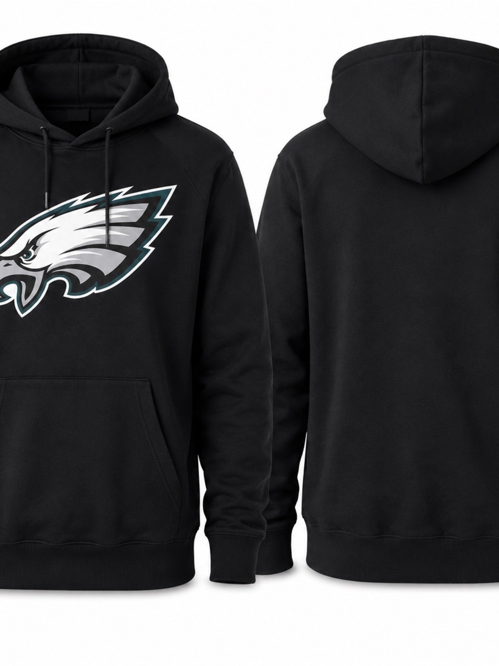 Fanatics Philadelphia Eagles Black Hoodie Size 2XLT NWOT